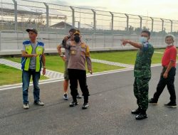 TNI-POLRI Pantau Langsung Packing Back Logistik IATC Dan WSBK Di Sirkuit Mandalika
