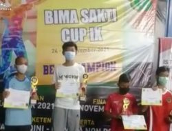 M. Bilal Berhasil Sabet Emas Di Tournamen Bima Sakti Cup IX Bali