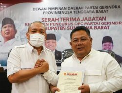 Pucuk Pimpinan Gerindra KSB Berganti, DPP Resmi Tetapkan Iwan Panjidinata