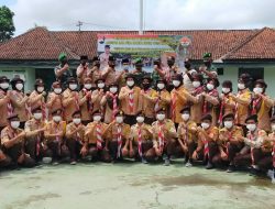 Semangat Membangun Bangsa, Anggota Baru Saka Wira Kartika Kodim Loteng Dilantik