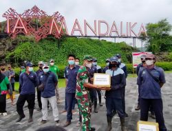 Di Kawasan Mandalika, Dandim Loteng Minta Masyarakat jangan Takut divaksin