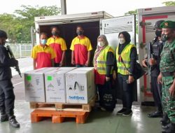 Tiba Di Bil, Vaksin PFIZER Di Kawal Ketat Aparat TNI-Polri