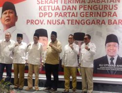 Pathul Bahri Nahkodai DPD Partai Gerindra Provinsi NTB