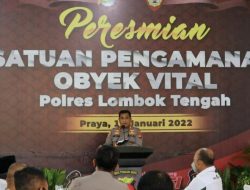 Optimalkan Pelayanan Di KEK Mandalika dan Event Bertaraf Internasional, Kapolda NTB Resmikan Pamobvit Polres Lombok Tengah