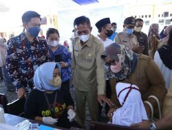 Pathul Apresiasi BCA Berikan Vaksinasi Untuk Para Siswa MIN Leneng