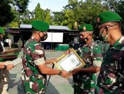 Kodim Loteng Melepas 12 Prajurit Yang Akan Kembali Ke Masyarakat