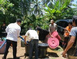 PDAM dan TAC Kolaborasi Bantu Kekeringan di Desa Prabu