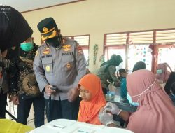 Polres Loteng Gencarkan Vaksinasi Boster Dan Vaksinasi Anak, Untuk Cegah Omicron