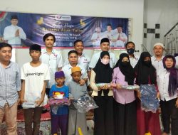 DPW Partai PERINDO NTB Santuni Anak Yatim dan Bagikan Ratusan Paket Sembako