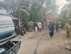 PDAM Distribusi Bantuan Truk Tangki Untuk Pelanggan Terdampak di BTN Bonter