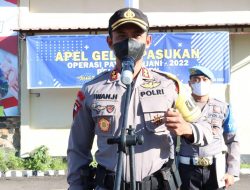 Kapolres Dompu, Pimpin Langsung Apel Gelar Operasi Patuh Rinjani Tahun 2022