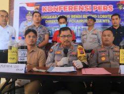 Dit Polairud Polda NTB Ungkap Penyelundupan Ribuan Benih Bening Lobster ke Luar Daerah