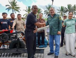 Reses di Lombok Timur, HBK Salurkan Bantuan Alsintan untuk Petani dan Sembako untuk Kaum Dhuafa
