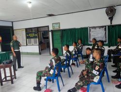 Kodim Loteng Kirim Dua Anggota, Ikuti Sosialisasi Tugas Dan Seragam Provos Di Denpom Mataram