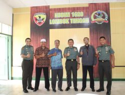 Dandim Loteng Sambut Kunjungan Kerja Tim Pusterad Di Makodim