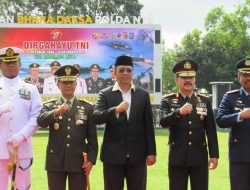 Polda NTB Ucapkan HUT ke-77 TNI