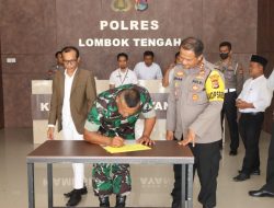 Sambut Ajang Lomba Ironman 70.3 Asia, Polres Loteng Mantapkan Persiapan Pengamanan