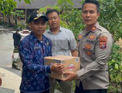 Polres Loteng Bantu Evakuasi 35 KK, Antisipasi Banjir Susulan Di Kota Praya