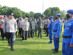Tingkatkan Kesiapsiagaan Hadapi Bencana Alam, Polda NTB Apel Gelar Pasukan Penanggulangan Bencana