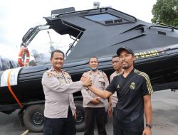 Jelang WSBK Mandalika 2022, Satu Unit Boat RHTI Dari Baharkam Polri Untuk Polres Loteng