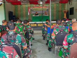 Dandim Loteng: Tingkatkan Ekonomi Kerakyatan Di Wilayah Dengan Metode Binter Tersebar