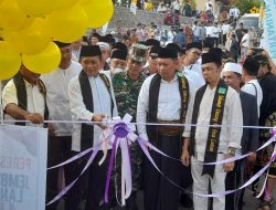 Bupati Lombok Tengah Resmikan Jembatan Lantan 459
