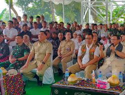 Menhan RI Prabowo Subianto Resmikan 31 Titik Sumur Bor Di Wilayah NTB