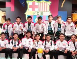 ISA Lombok FC Raih Trofi Juara Barcelona Football Festival 2023