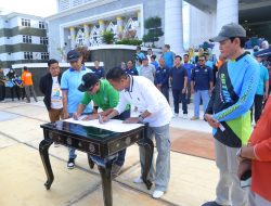Bupati Lombok Tengah Teken MOU Dengan Unizar Terkait Beasiswa Kedokteran Jalur Tahfiz