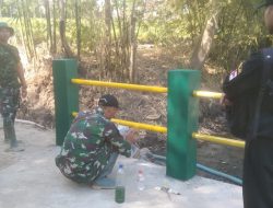Program TMMD ke-117 langkah nyata TNI Membangun Jembatan di Desa Labulia Rampung 100%
