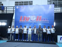 Kejurnas Livoli 2023 Dibuka Bupati Loteng dan Sekretaris PBVSI