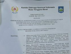 SK Pencabutan Jabatan MSQ sebagai Ketum KONI Loteng Dinilai Cacat Hukum, Mori : Saya Tidak Tahu