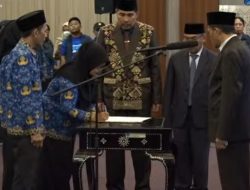 Bupati Lantik Ratusan Kepala SD SMP dan TK