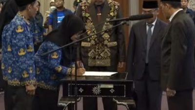 Bupati Lantik Ratusan Kepala SD SMP dan TK