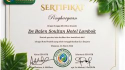 Sukses Kelola Sampah Melalui Eco Enzym, De Balen Soultan Lombok Dapat Penghargaan