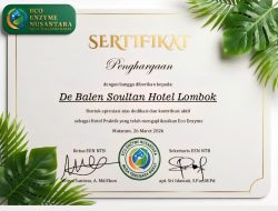 Sukses Kelola Sampah Melalui Eco Enzym, De Balen Soultan Lombok Dapat Penghargaan